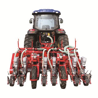 6-reihige pneumatische Karottensämaschine